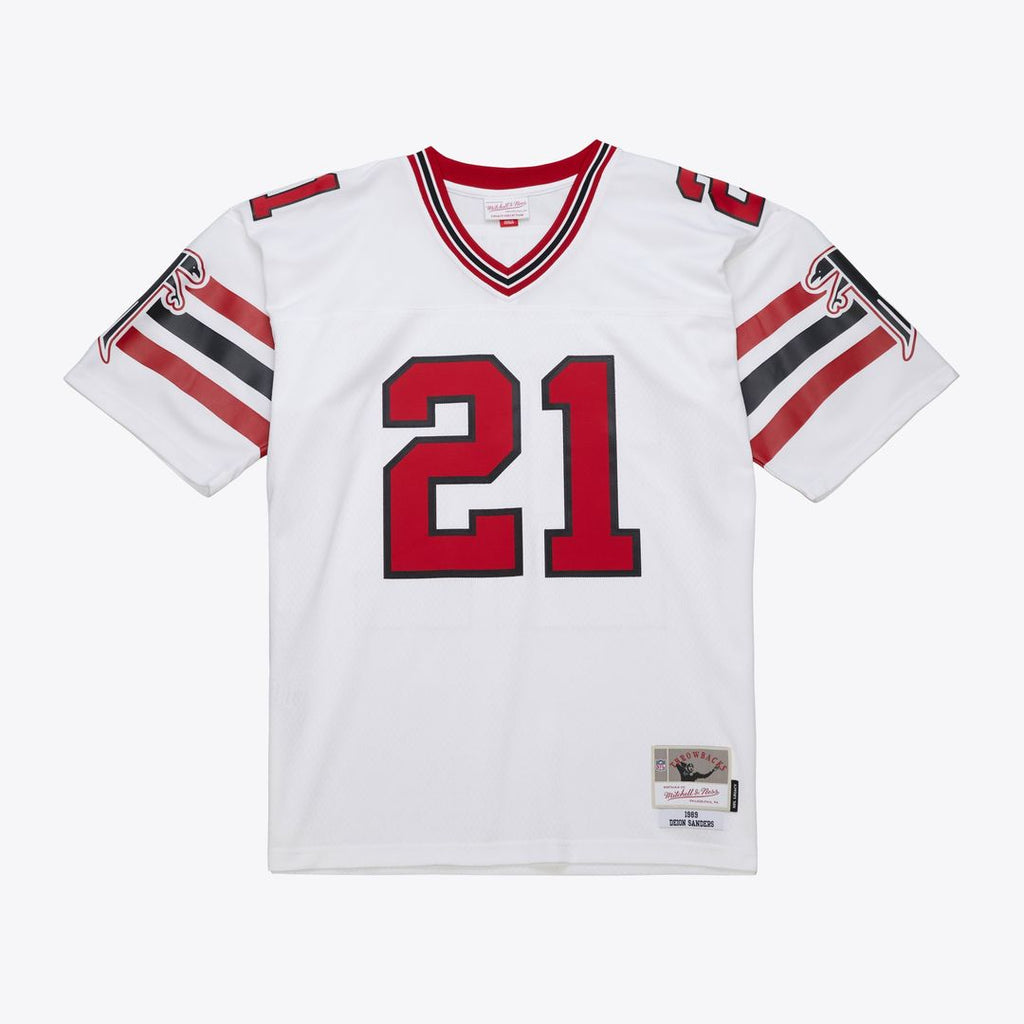 Deion Sanders Atlanta Falcons Mitchell & Ness 1989 Legacy Replica Jersey - White