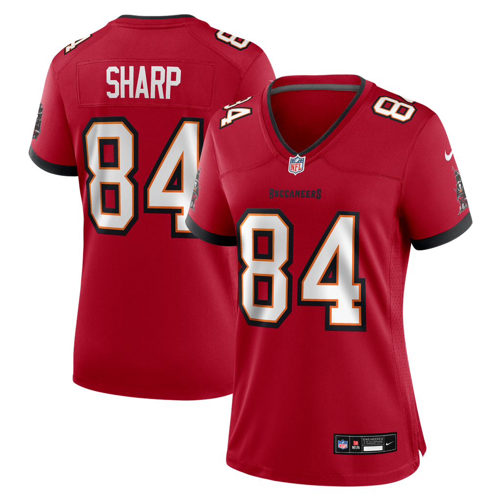 Bauer Sharp Tampa Bay Buccaneers Nike Women's Team Game Jersey - Red