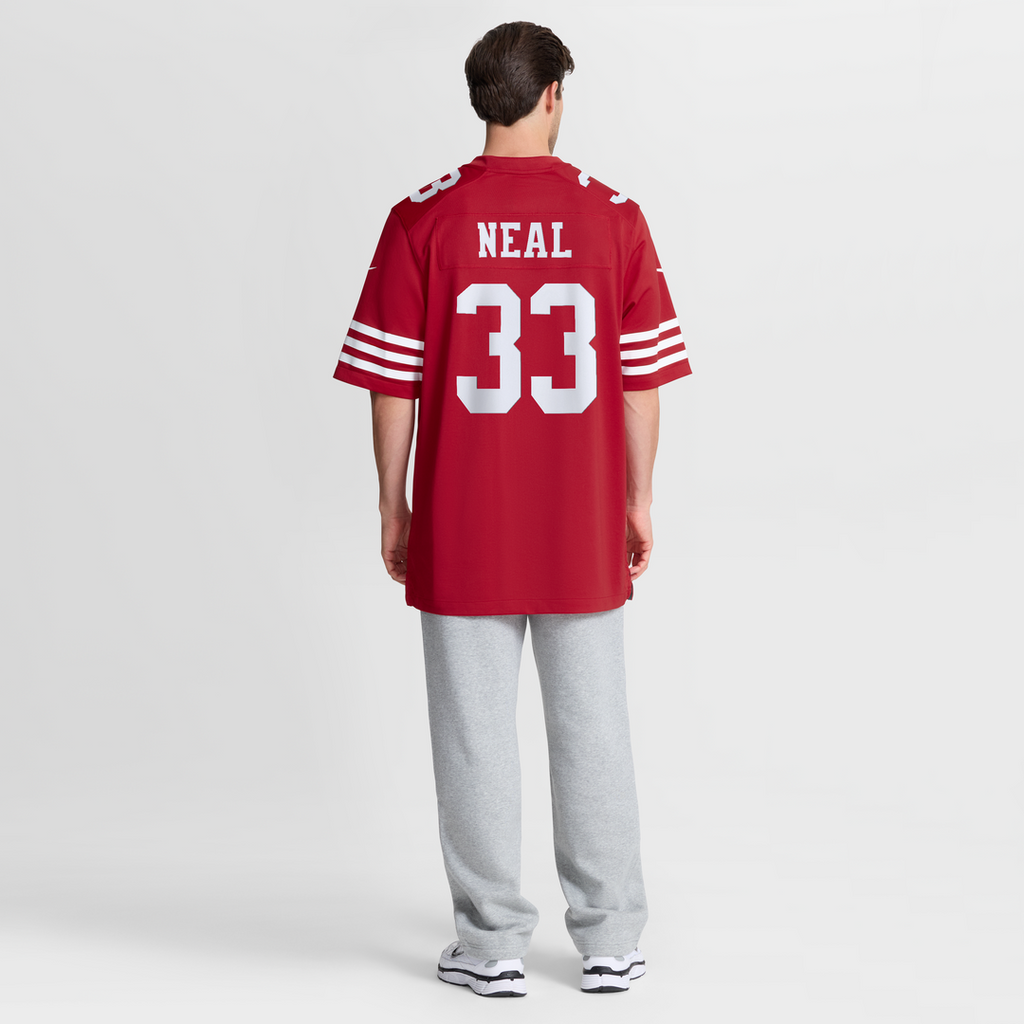 Siran Neal San Francisco 49ers Nike Team Game Jersey -  Scarlet