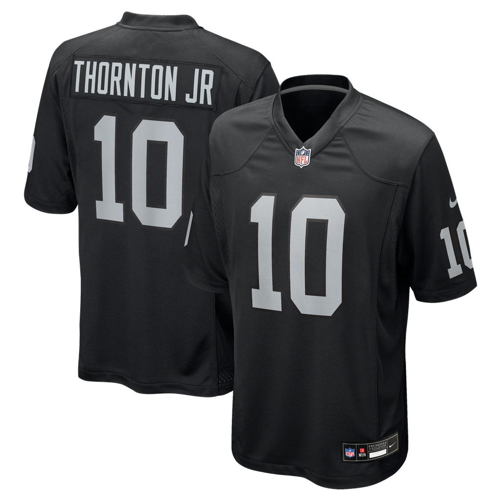 Dont'e Thornton Jr. Las Vegas Raiders Nike Team Game Jersey -  Black