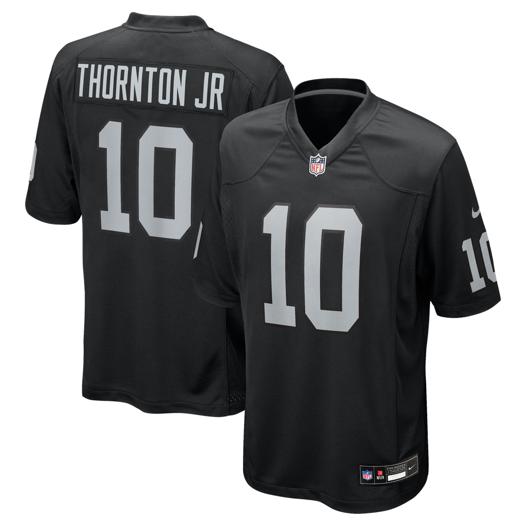 Dont'e Thornton Jr. Las Vegas Raiders Nike Team Game Jersey -  Black