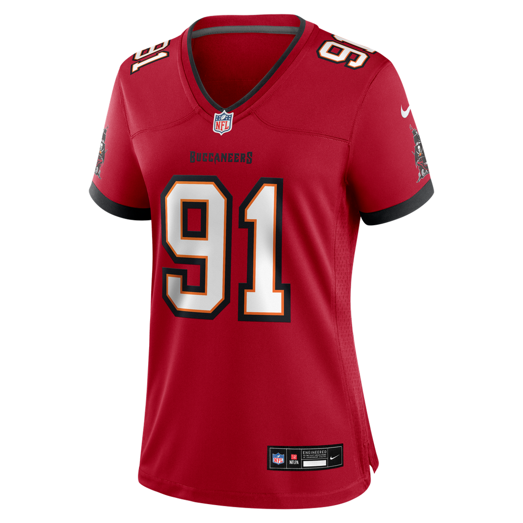 A'Shawn Robinson Tampa Bay Buccaneers Nike Women's Team Game Jersey - Red