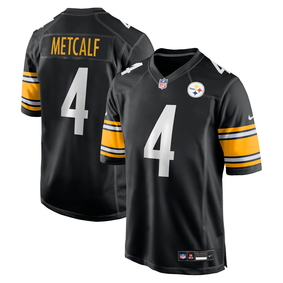 DK Metcalf Pittsburgh Steelers Nike Game Player Jersey - Black