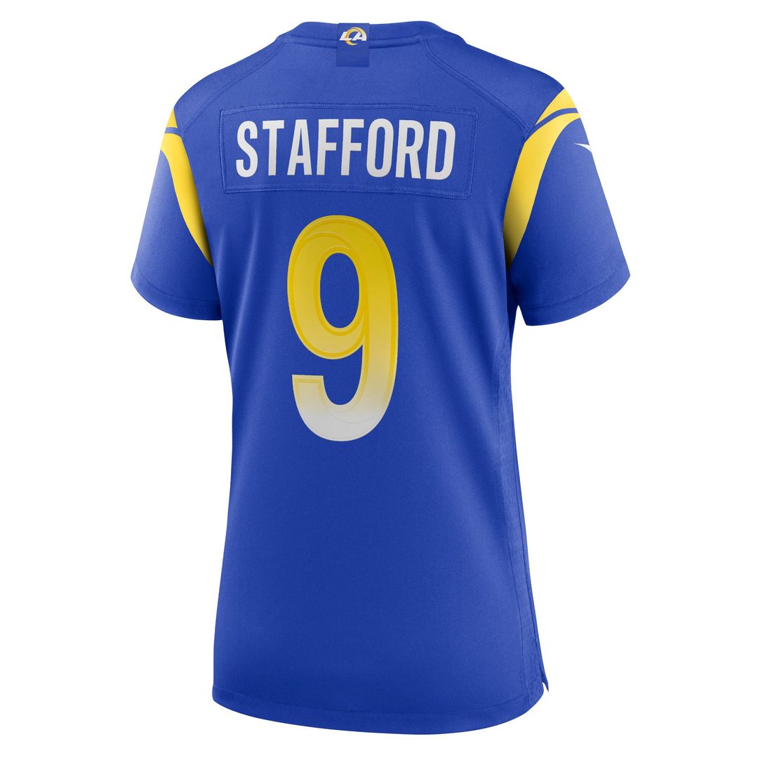 Matthew Stafford Los Angeles Rams Nike Women's Player Jersey - White