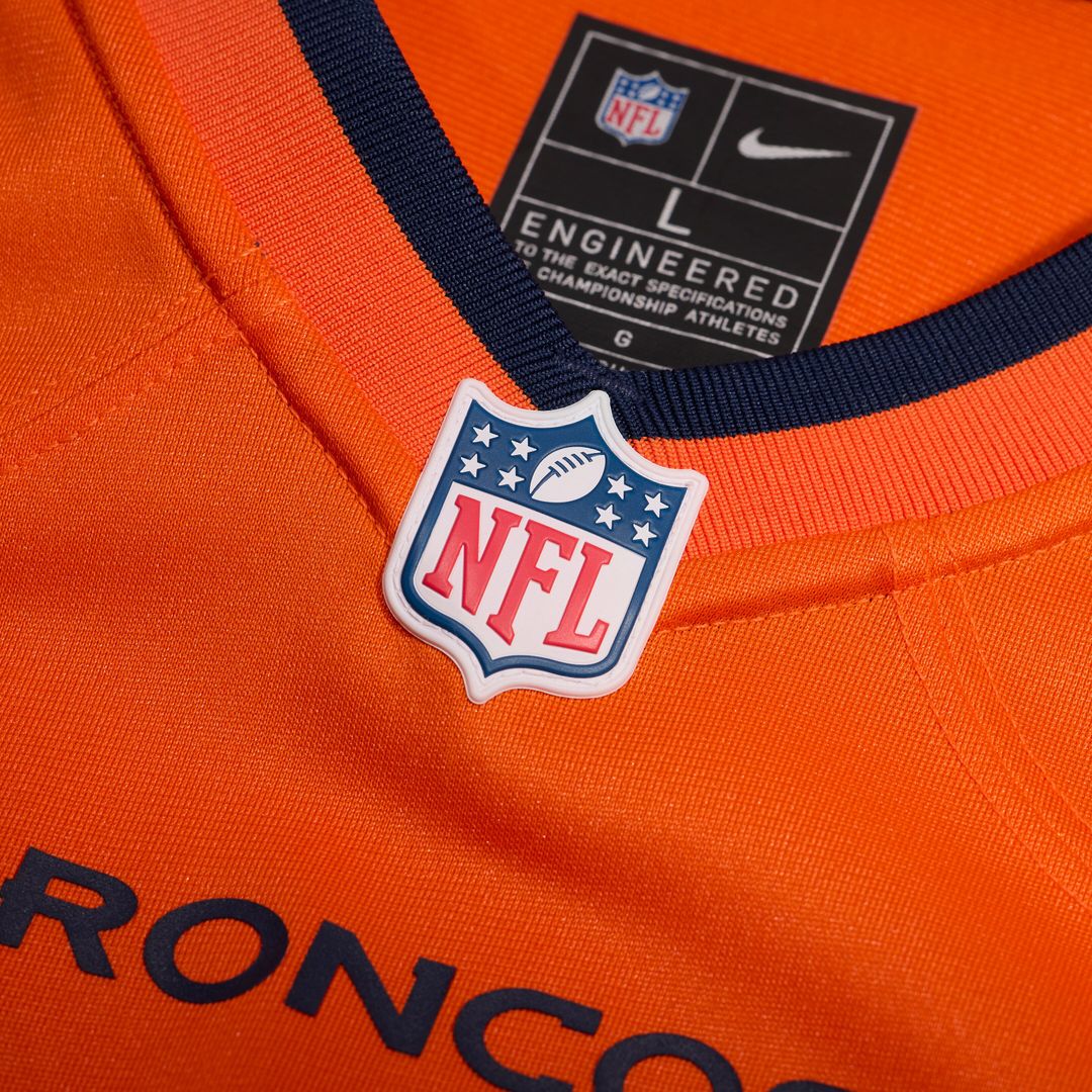 Marques Cox Denver Broncos Nike Team Game Jersey -  Orange