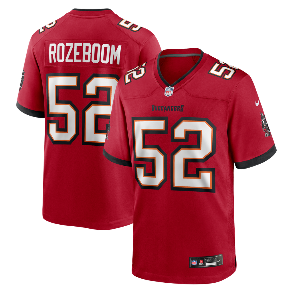 Christian Rozeboom Tampa Bay Buccaneers Nike Team Game Jersey - Red