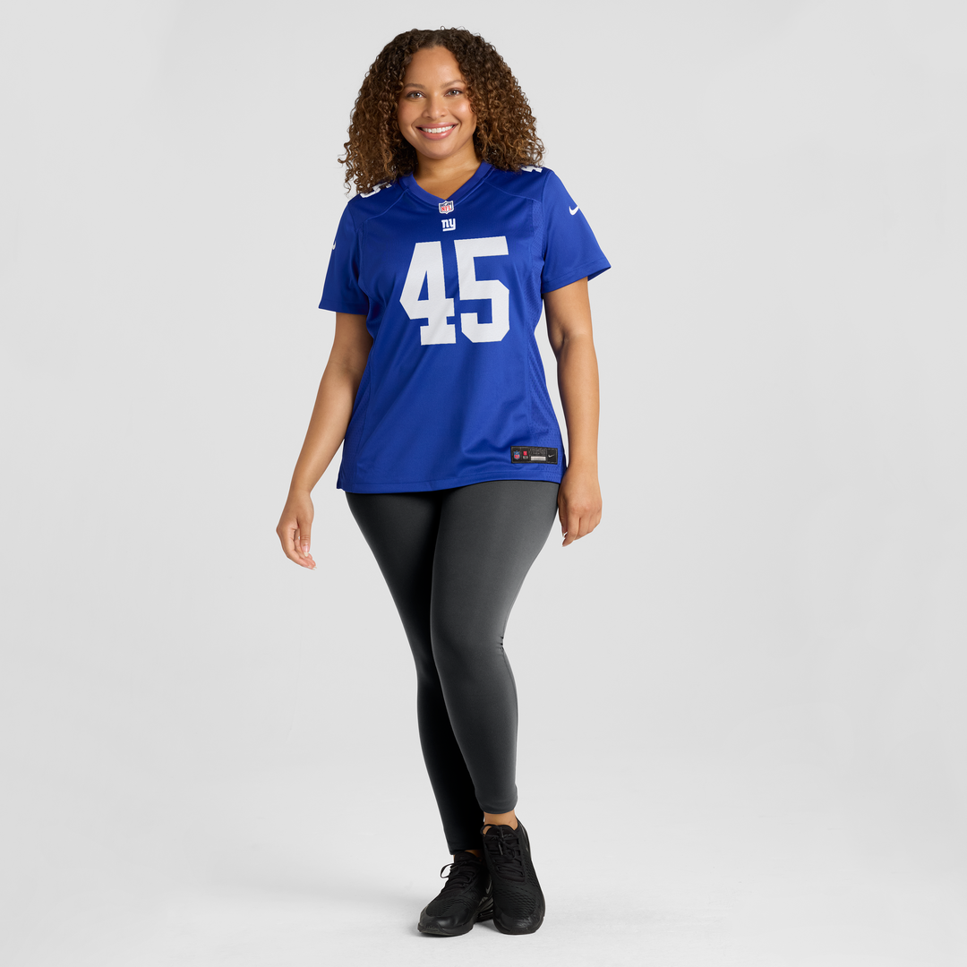 Patrick Ricard New York Giants Nike Women's Team Game Jersey -  Royal