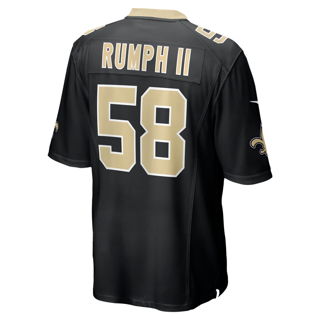 Chris Rumph II New Orleans Saints Nike Team Game Jersey -  Black