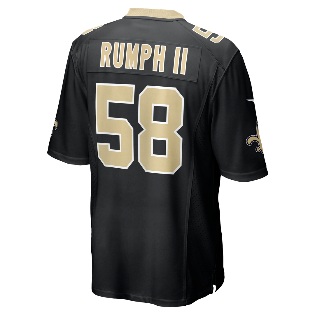 Chris Rumph II New Orleans Saints Nike Team Game Jersey -  Black