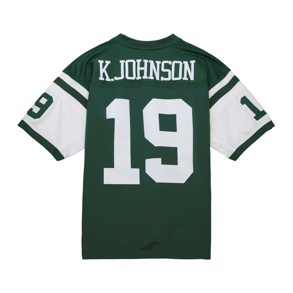 Keyshawn Johnson New York Jets Mitchell & Ness Legacy Replica Jersey - Kelly Green