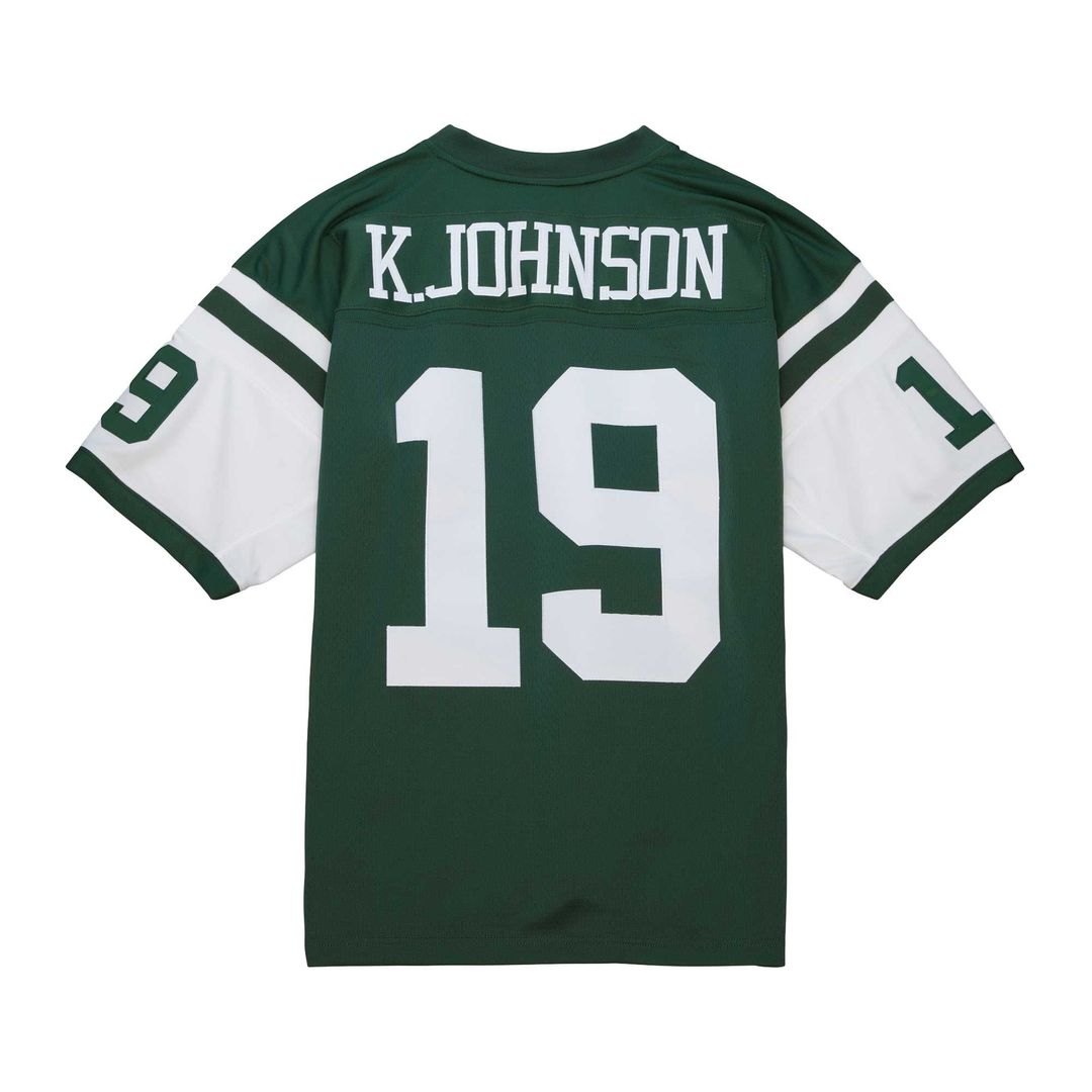 Keyshawn Johnson New York Jets Mitchell & Ness Legacy Replica Jersey - Kelly Green