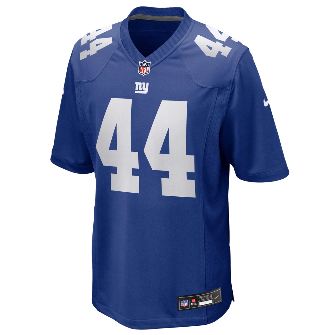 Cam Skattebo New York Giants Nike Team Game Player Jersey - Royal