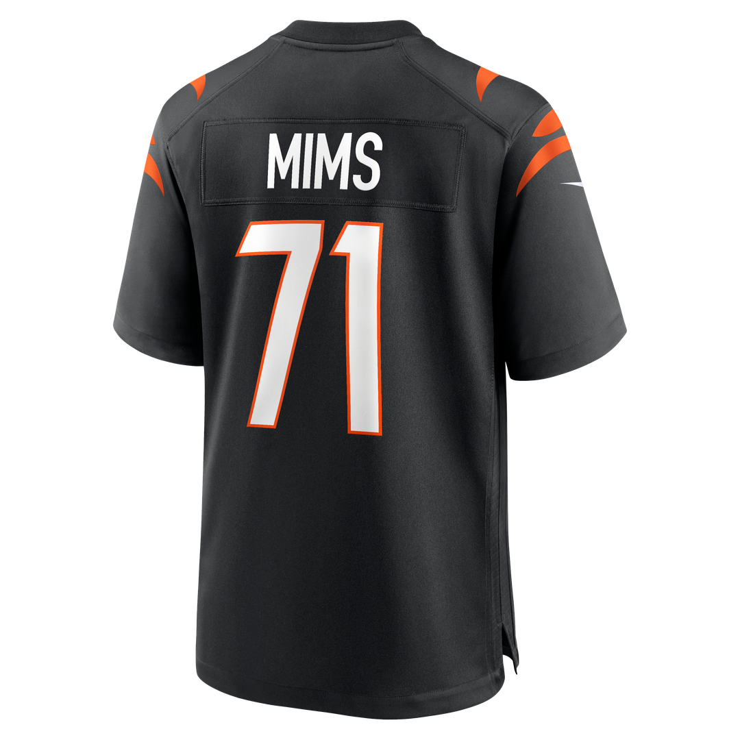 Amarius Mims Cincinnati Bengals Nike  Player Game Jersey - Black