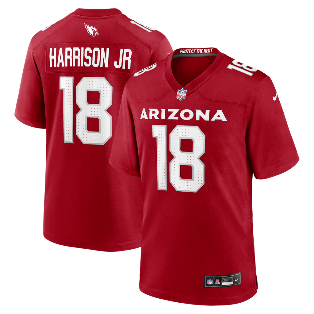 Marvin Harrison Jr. Arizona Cardinals Nike  Player Game Jersey - Cardinal