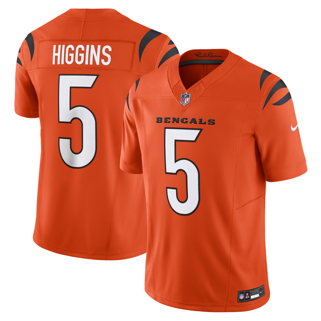 Tee Higgins Cincinnati Bengals Nike Vapor F.U.S.E. Limited Jersey - Orange