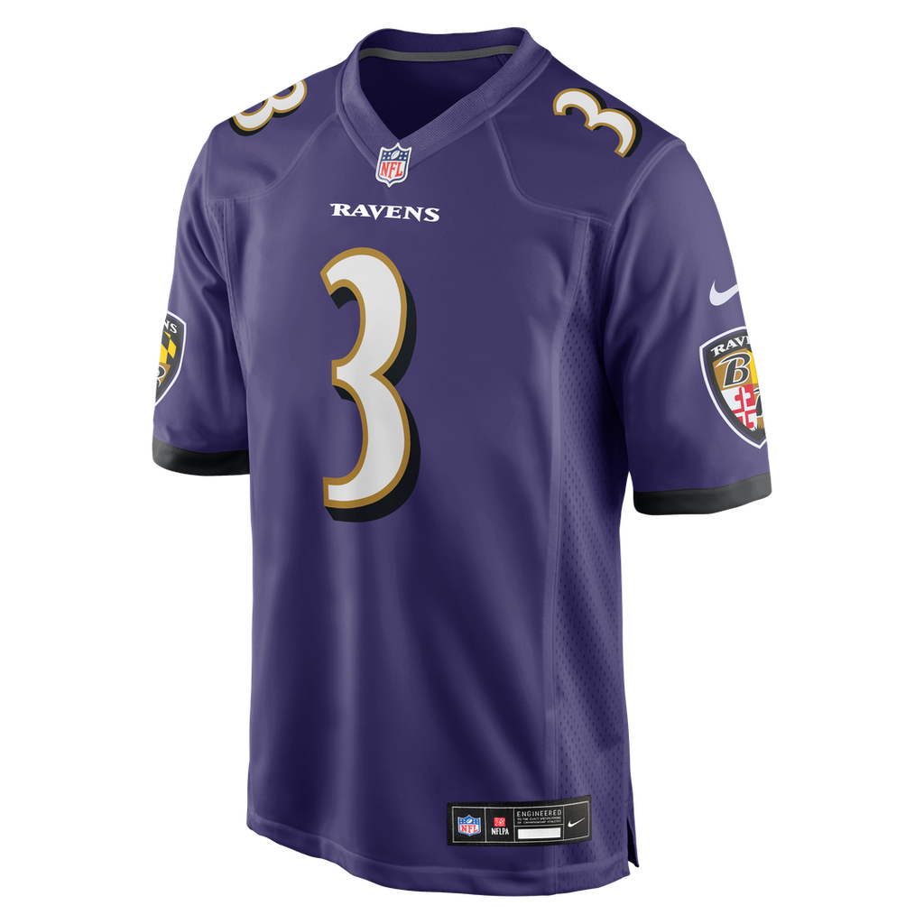 Chidobe Awuzie Baltimore Ravens Nike Team Game Jersey -  Purple