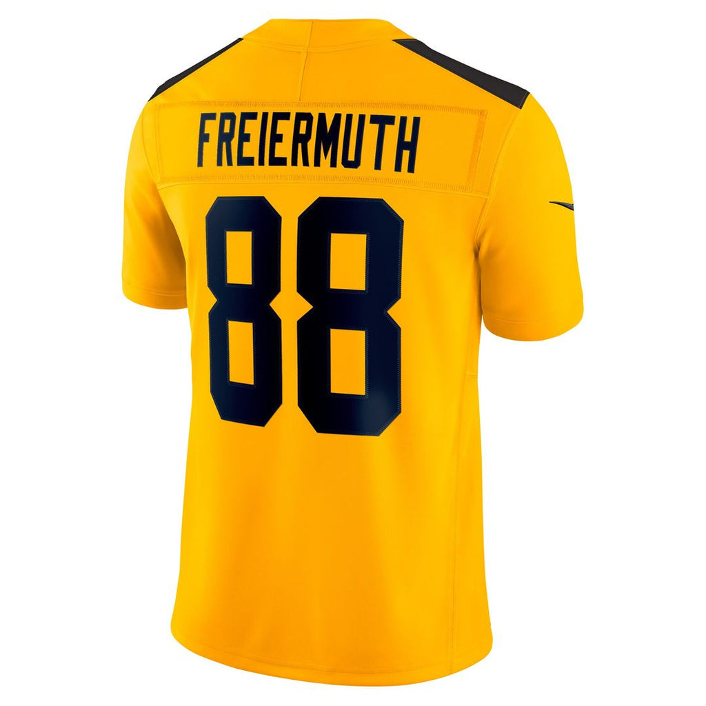 Pat Freiermuth Pittsburgh Steelers Nike Alternate Vapor F.U.S.E. Limited Jersey - Gold