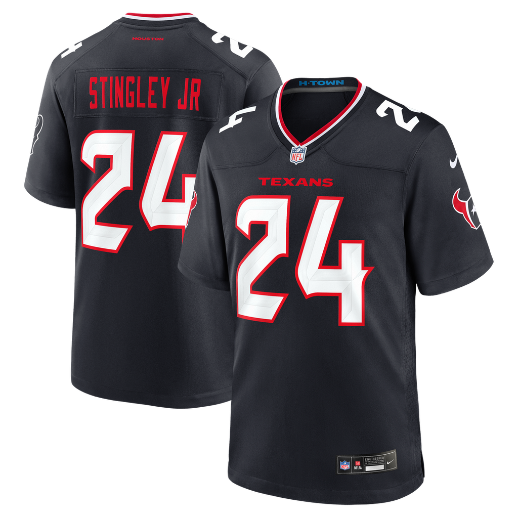 Derek Stingley Jr. Houston Texans Nike Game Jersey - Navy