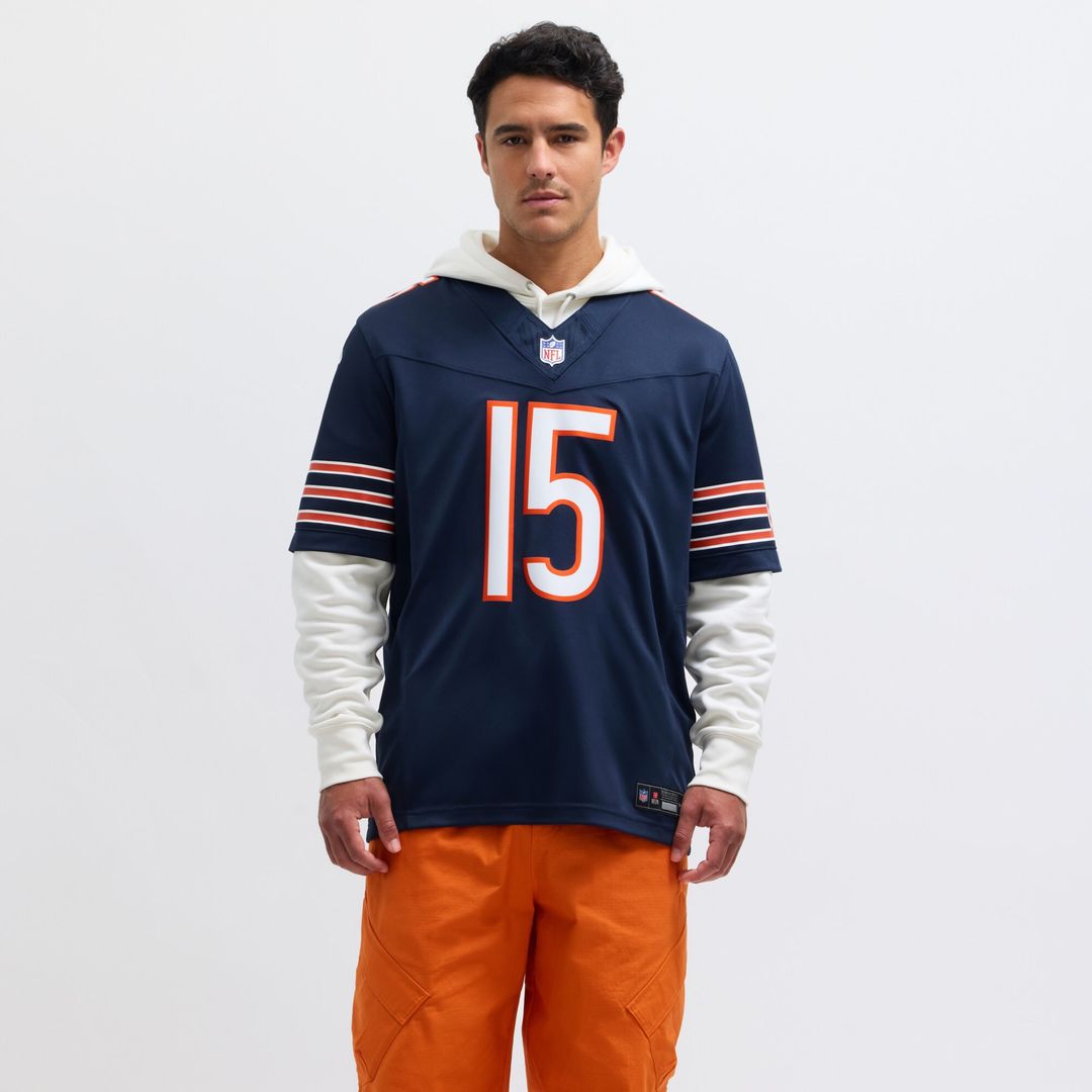 Rome Odunze Chicago Bears Nike Vapor F.U.S.E. Limited Jersey - Navy