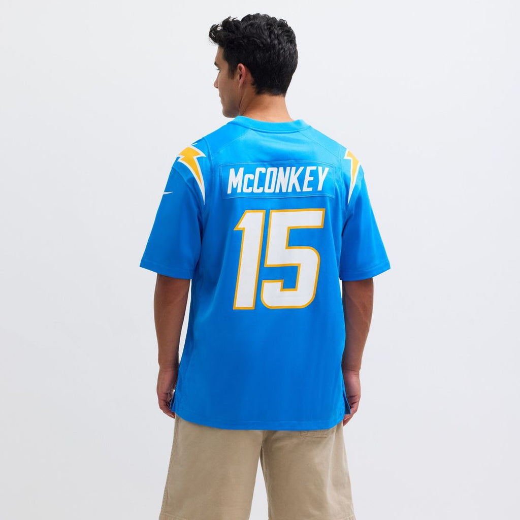 Ladd McConkey Los Angeles Chargers Nike Alternate Charger Power Game Player Jersey - Gold