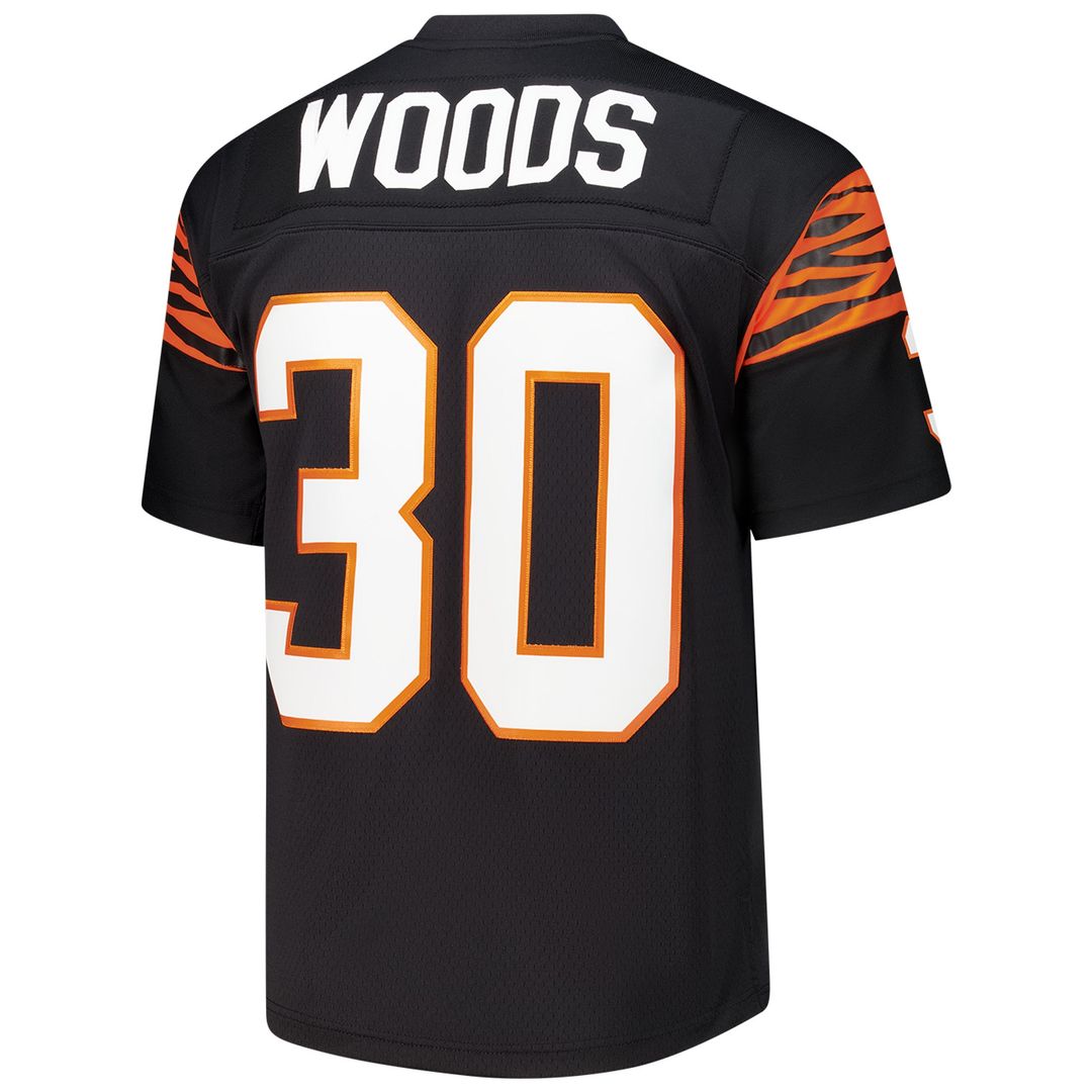 Ickey Woods Cincinnati Bengals Mitchell & Ness 1988 Legacy Replica Jersey - Black