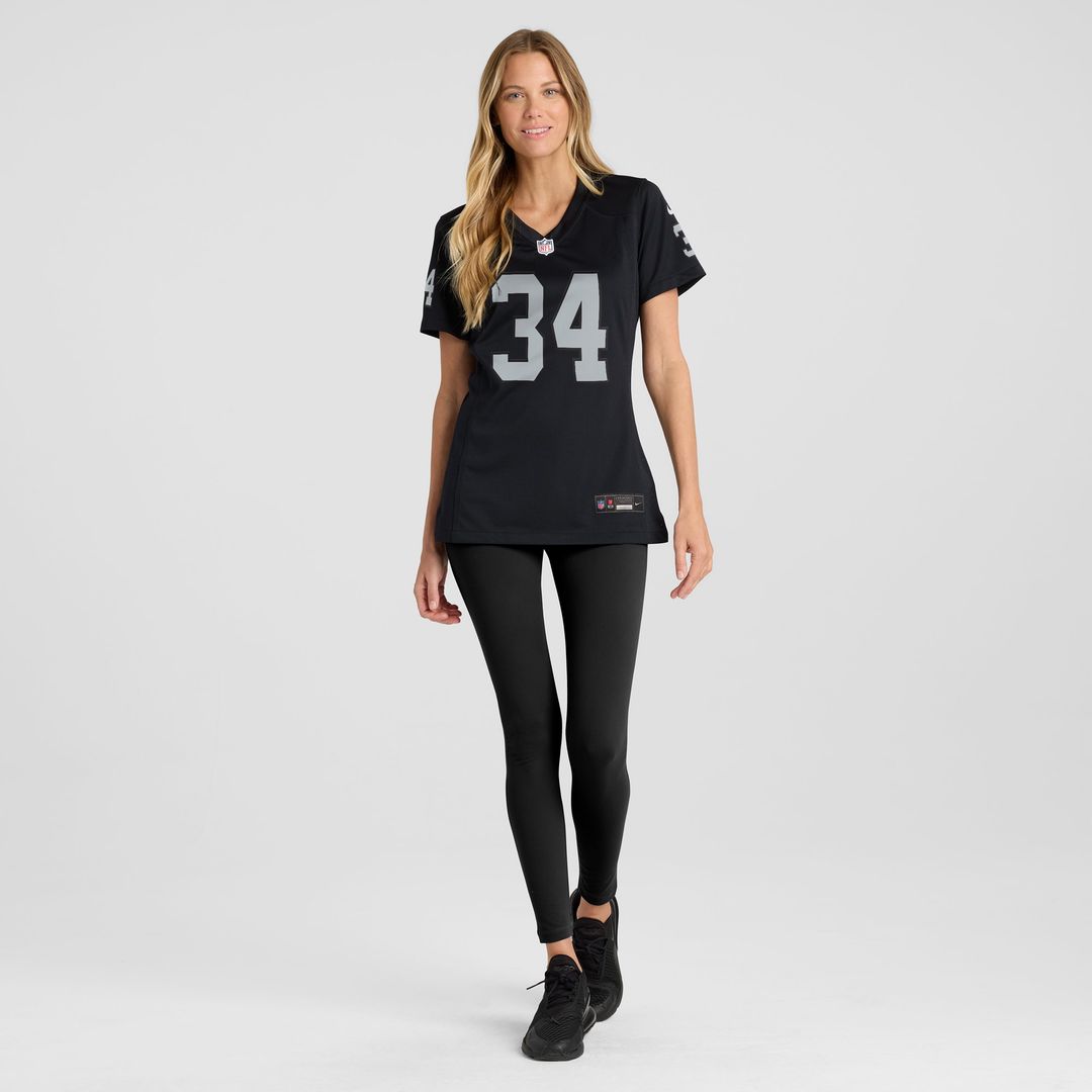 Bo Jackson Las Vegas Raiders Nike Women's Game Retired Player Jersey - Black