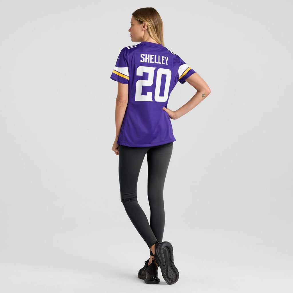 Duke Shelley Minnesota Vikings Nike Women's Home Game Player Jersey - Purple