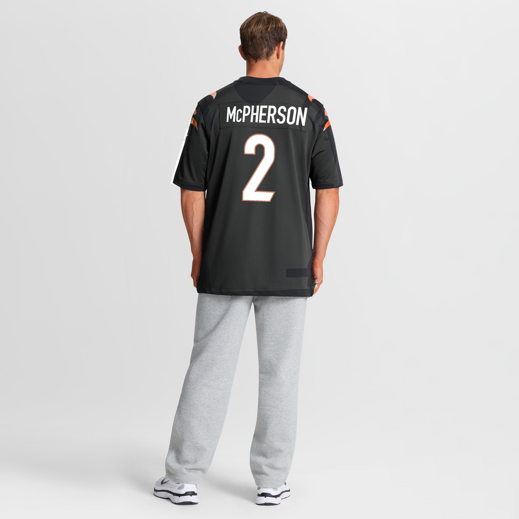 Evan McPherson Cincinnati Bengals Nike Game Jersey - Black