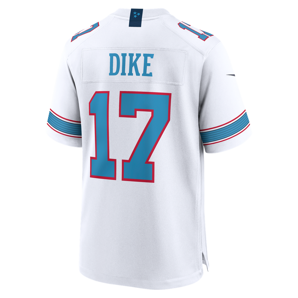 Chimere Dike Tennessee Titans Nike Game Jersey -  White