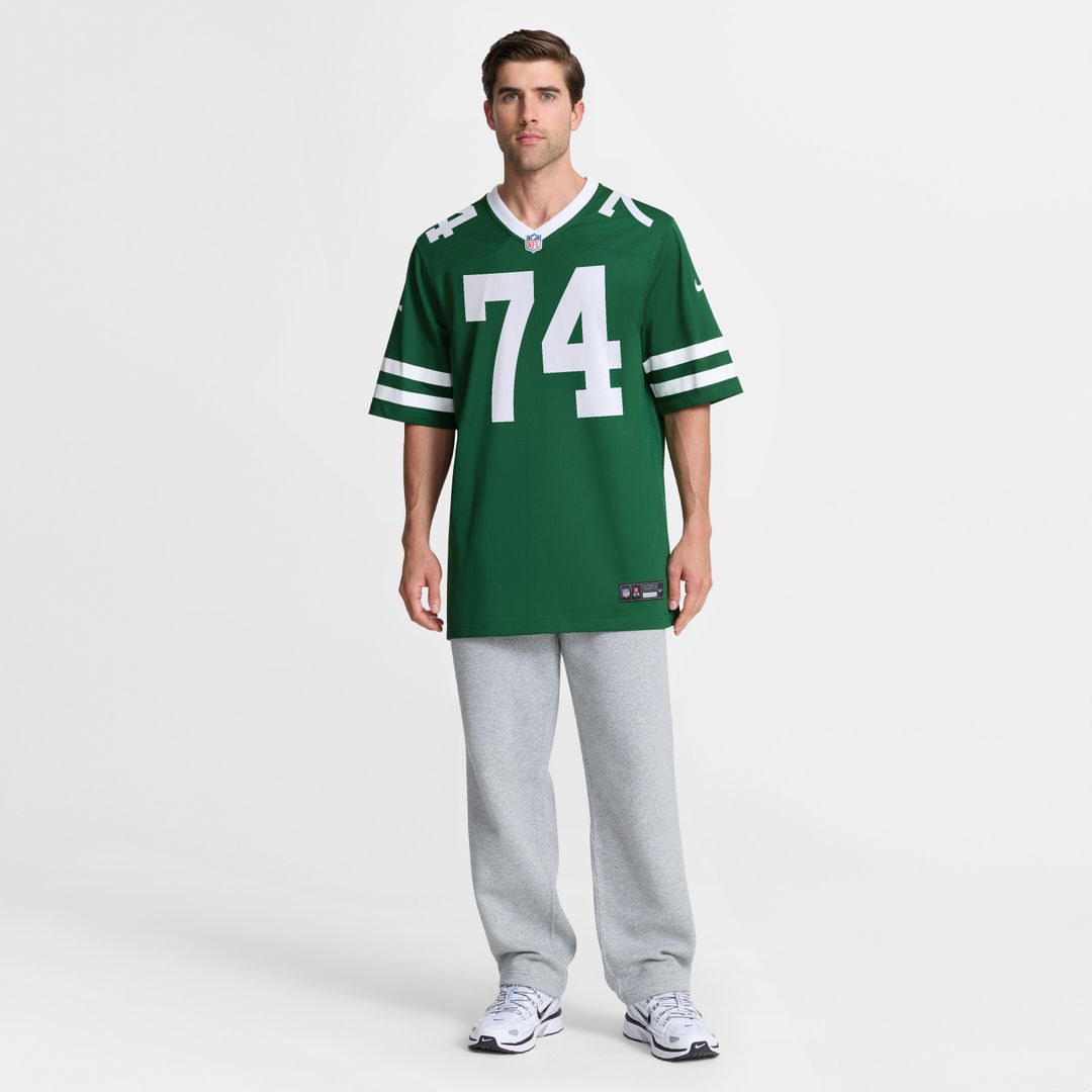 Olu Fashanu New York Jets Nike  Player Game Jersey - Gotham Green