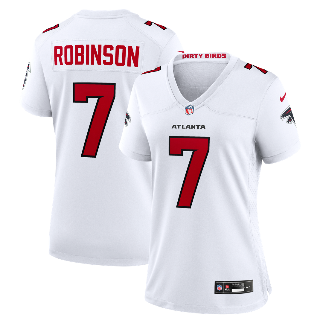 Bijan Robinson Atlanta Falcons Nike Women's Game Jersey - White