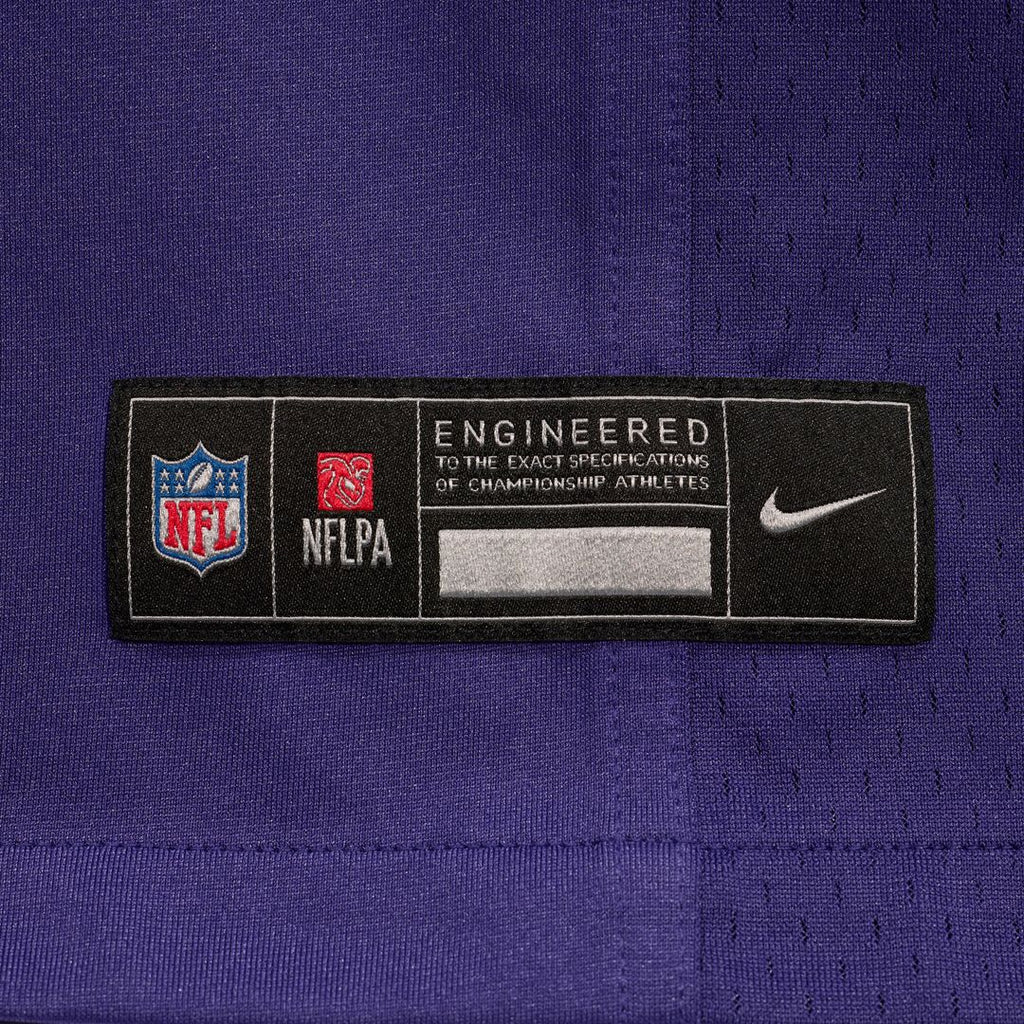Cornelius Johnson Baltimore Ravens Nike Team Game Jersey -  Purple