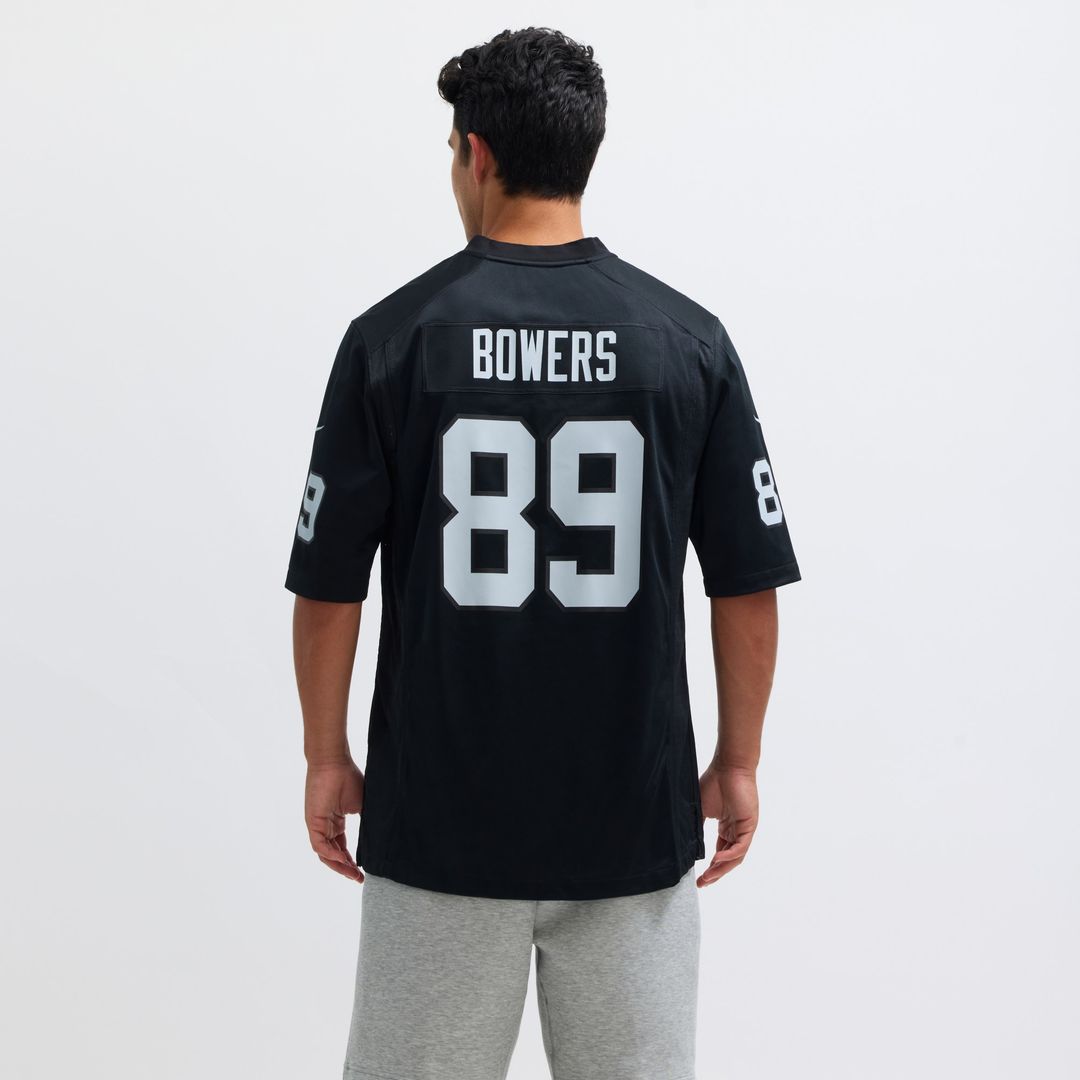 Brock Bowers Las Vegas Raiders Nike Game Jersey -  White