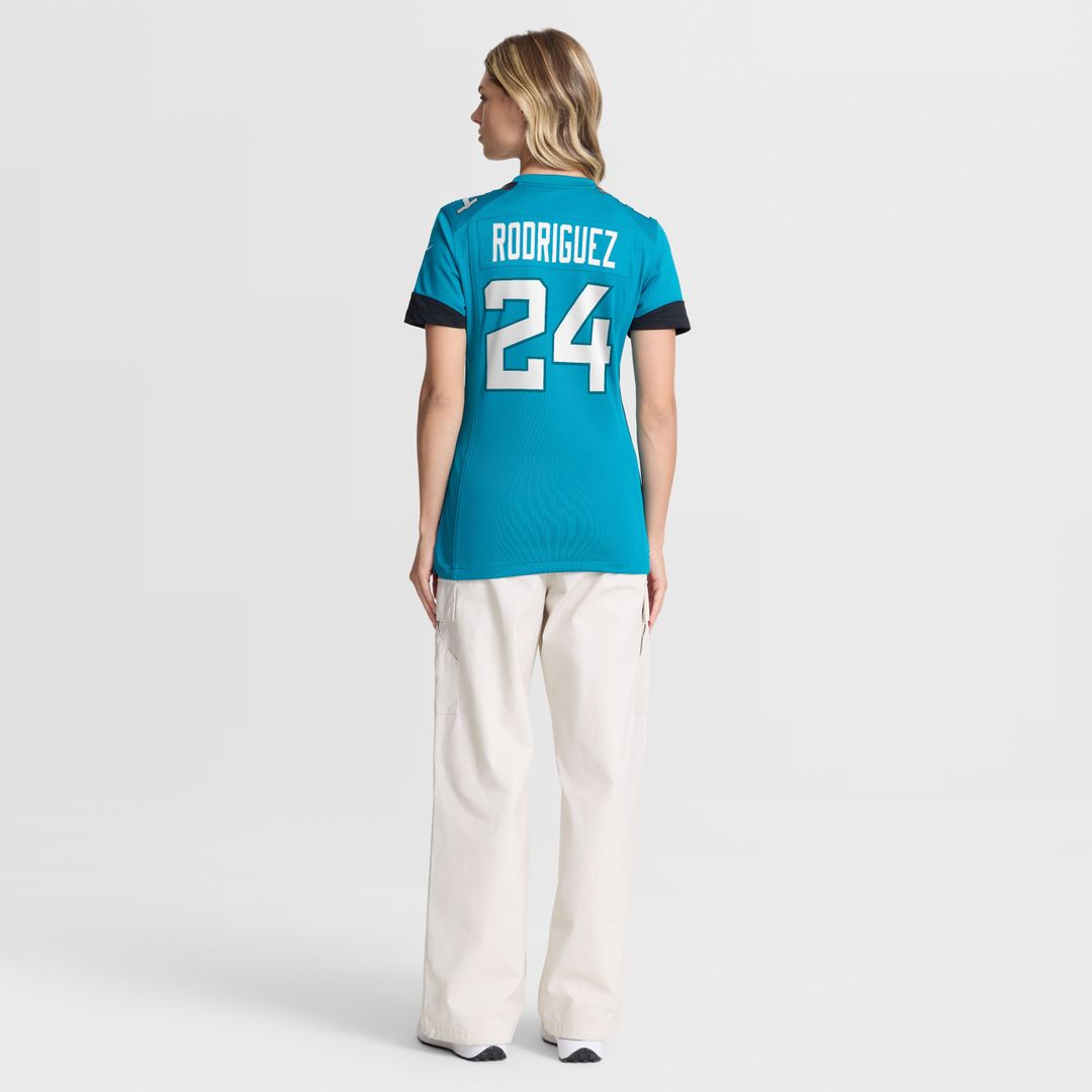 Chris Rodriguez Jacksonville Jaguars Nike Women's Team Game Jersey -  Teal