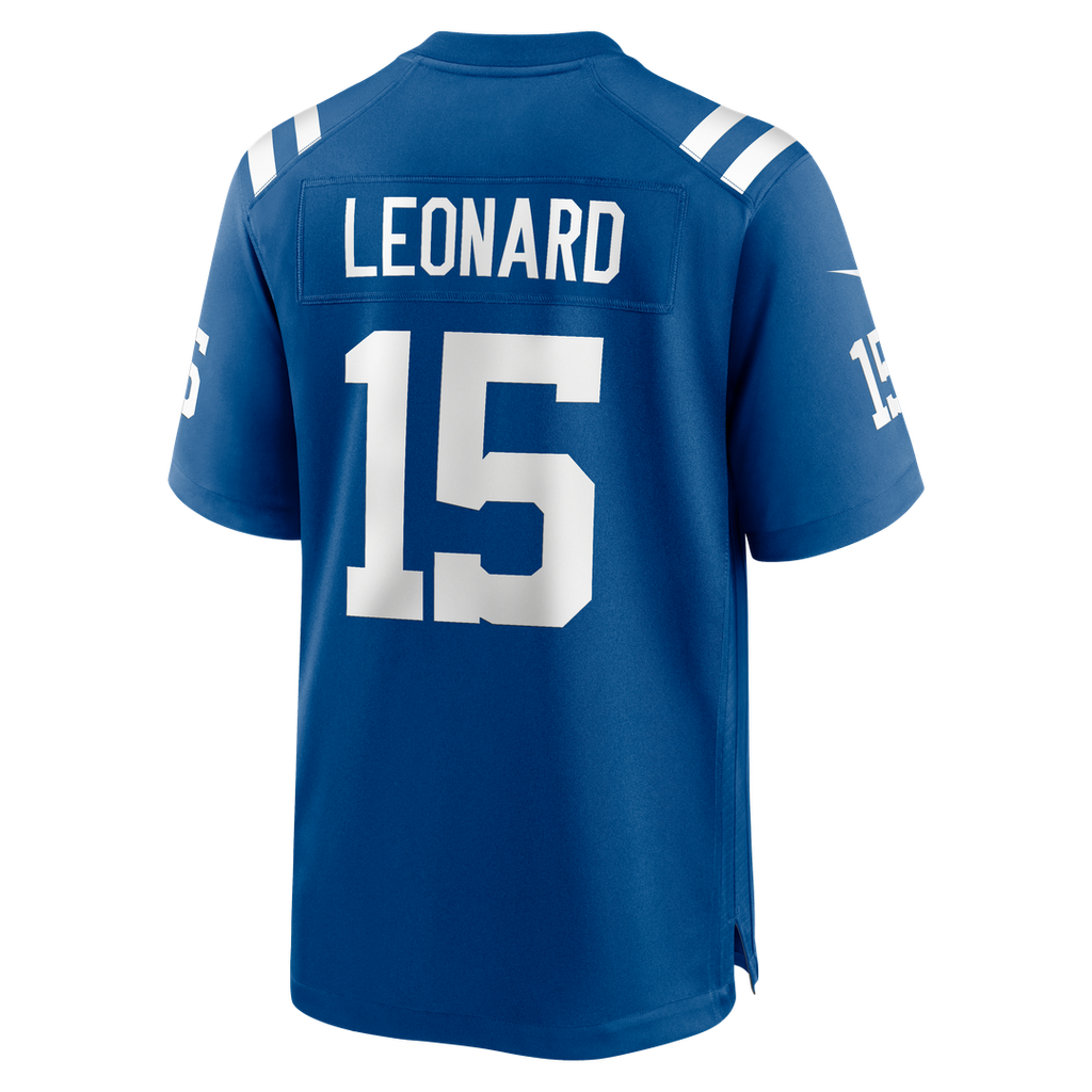 Riley Leonard Indianapolis Colts Nike Team Game Jersey -  Royal