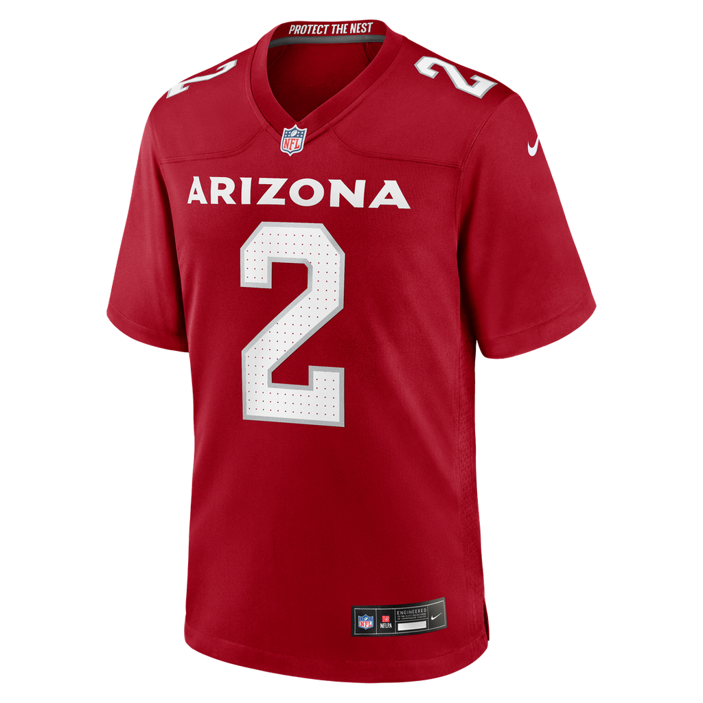 Will Johnson Arizona Cardinals Nike Team Game Jersey -  Cardinal