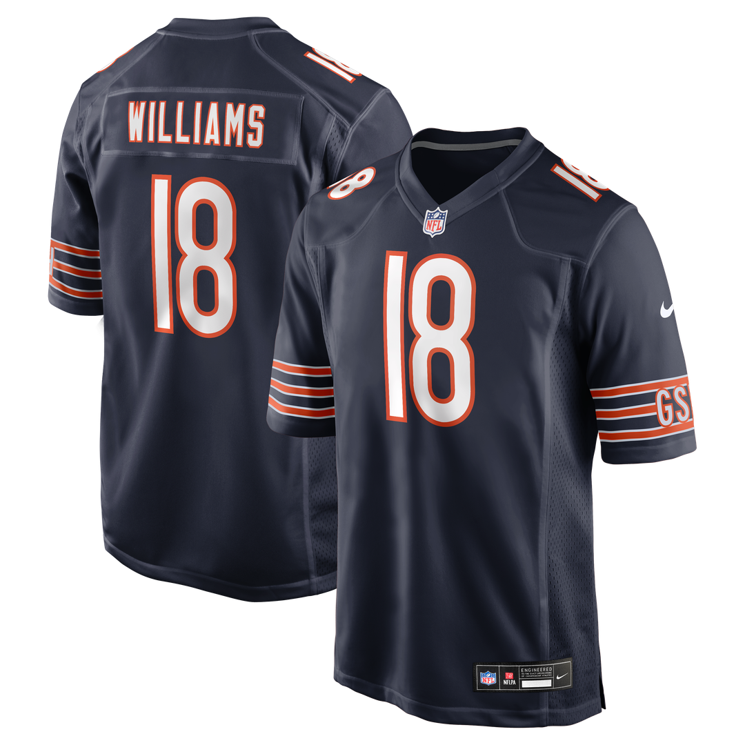 Caleb Williams Chicago Bears Nike  Player Game Jersey - Navy