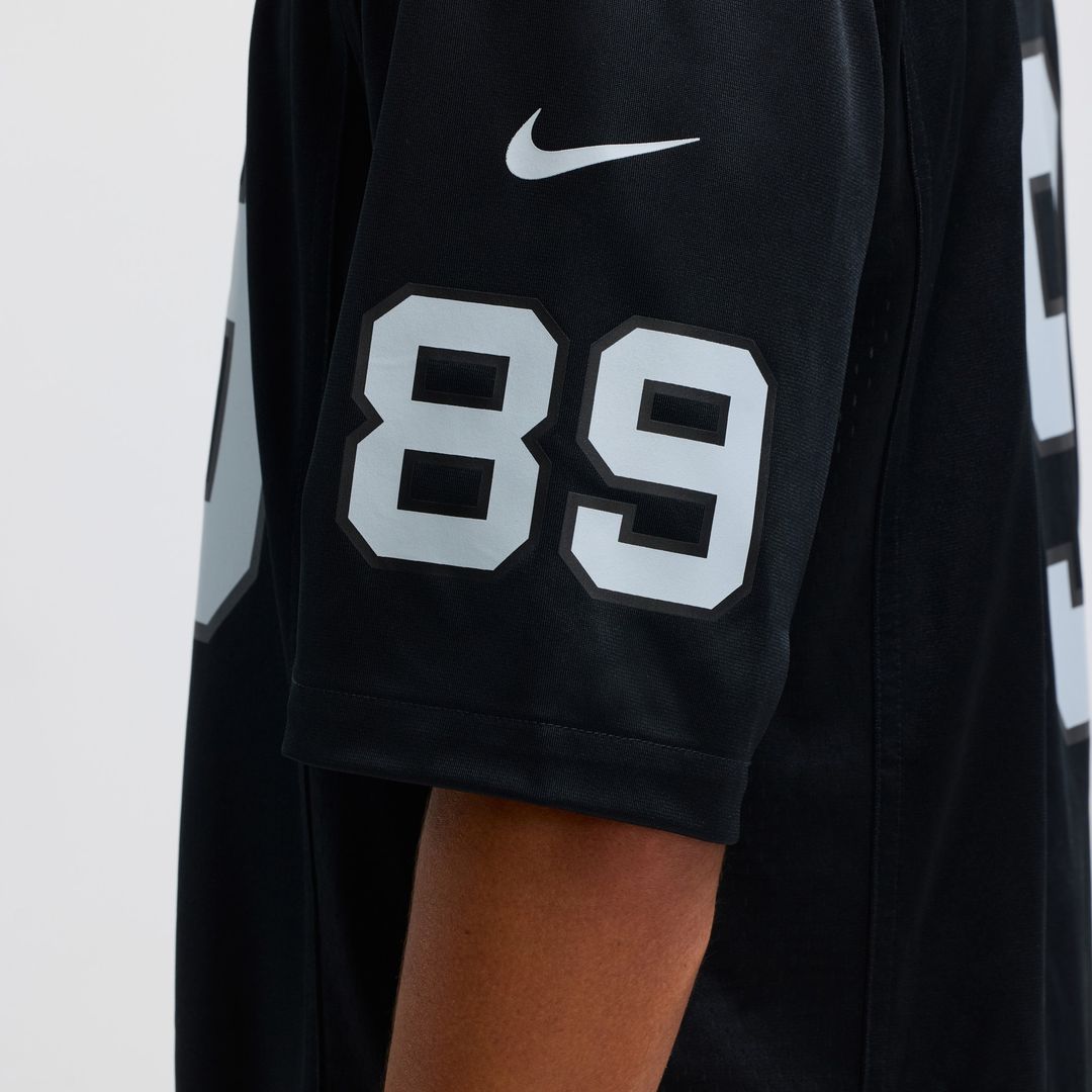 Brock Bowers Las Vegas Raiders Nike Game Jersey -  White