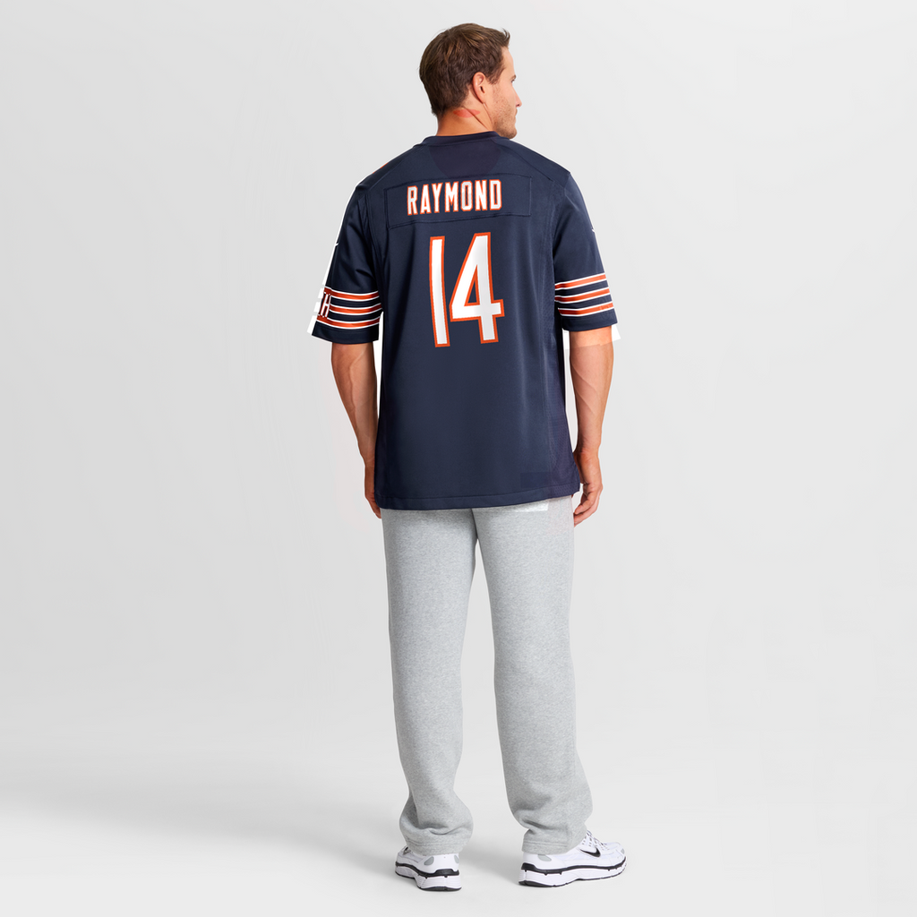 Kalif Raymond Chicago Bears Nike Team Game Jersey -  Navy