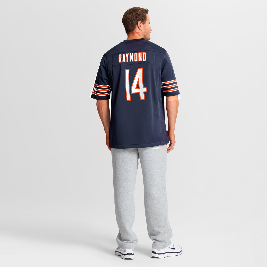 Kalif Raymond Chicago Bears Nike Team Game Jersey -  Navy