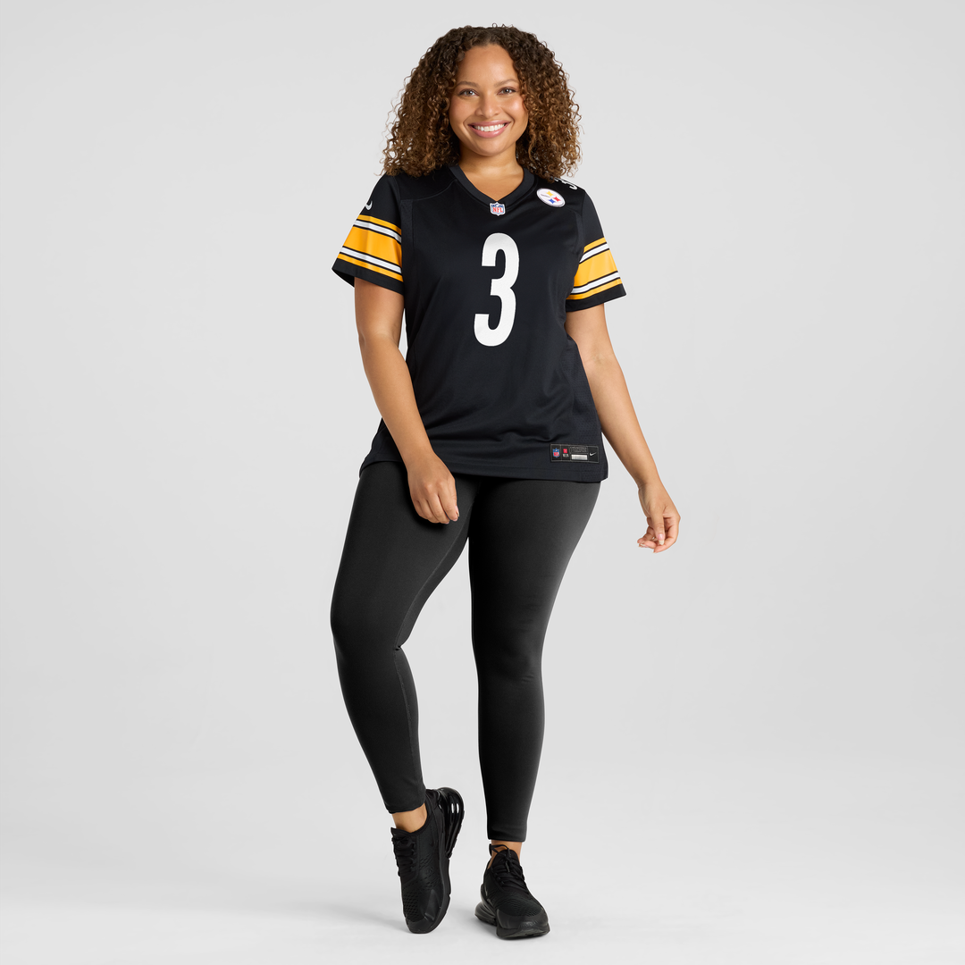 Jaquan Brisker Pittsburgh Steelers Nike Women's Team Game Jersey -  Black