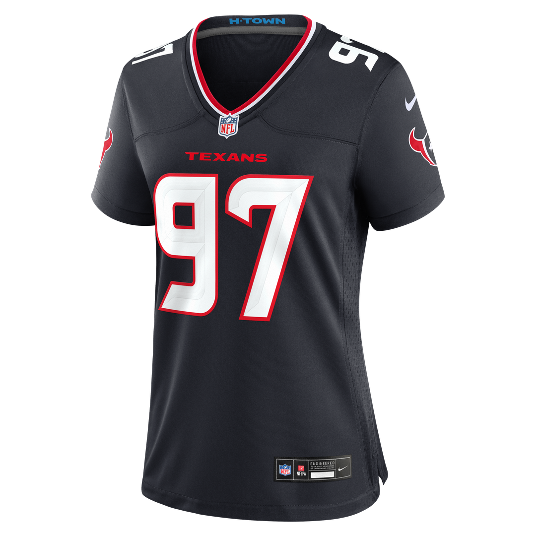 Dominique Robinson Houston Texans Nike Women's Team Game Jersey -  Navy