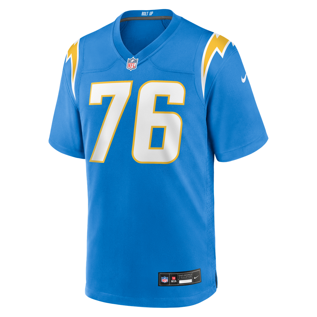 Joe Alt Los Angeles Chargers Nike  Player Game Jersey - Powder Blue