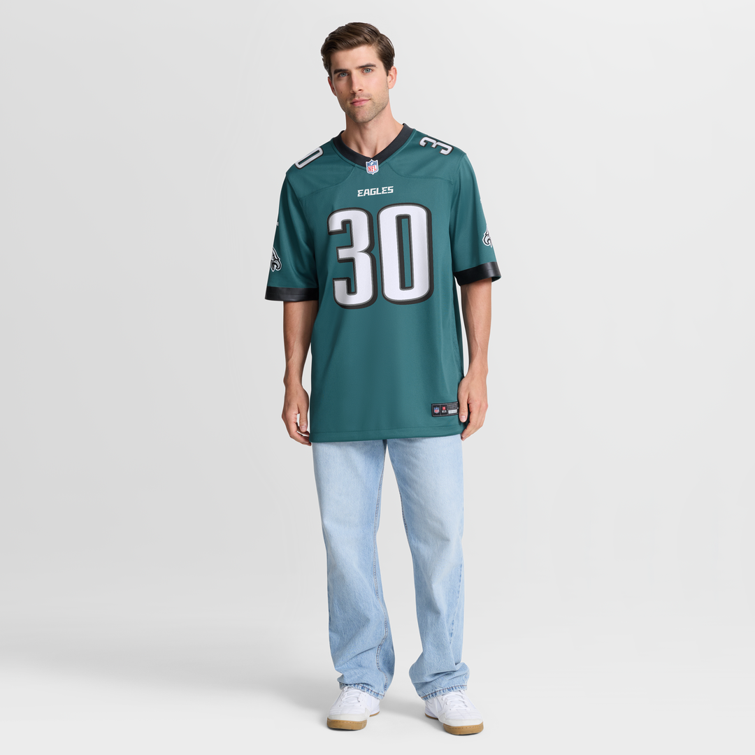Jihaad Campbell Philadelphia Eagles Nike Game Player Jersey - Green