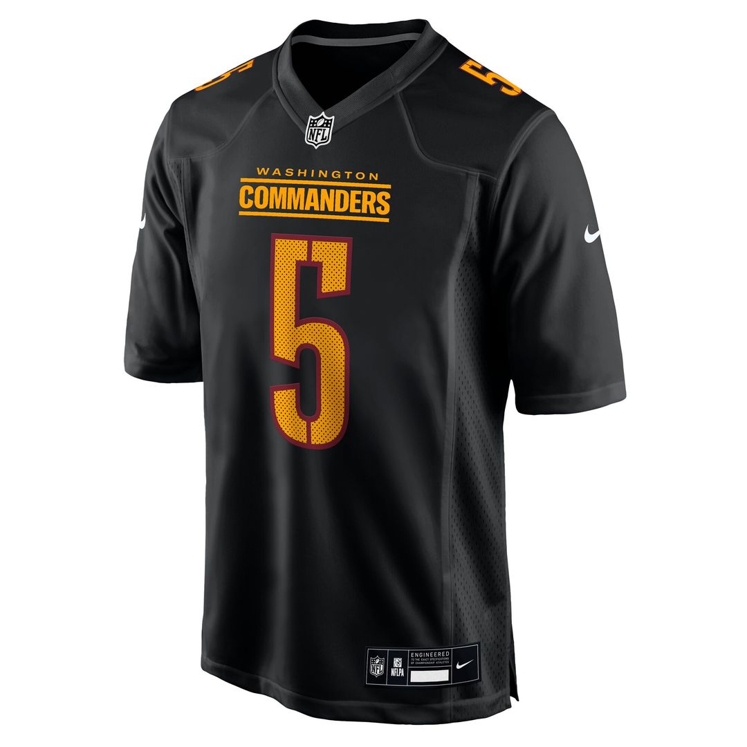 Jayden Daniels Washington Commanders Nike Fashion Jersey - Tundra White