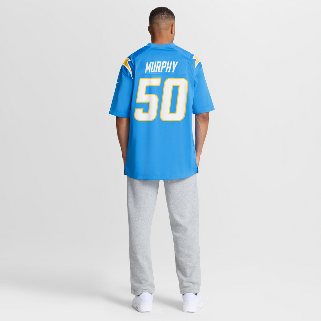 Caleb Murphy Los Angeles Chargers Nike Team Game Jersey -  Powder Blue