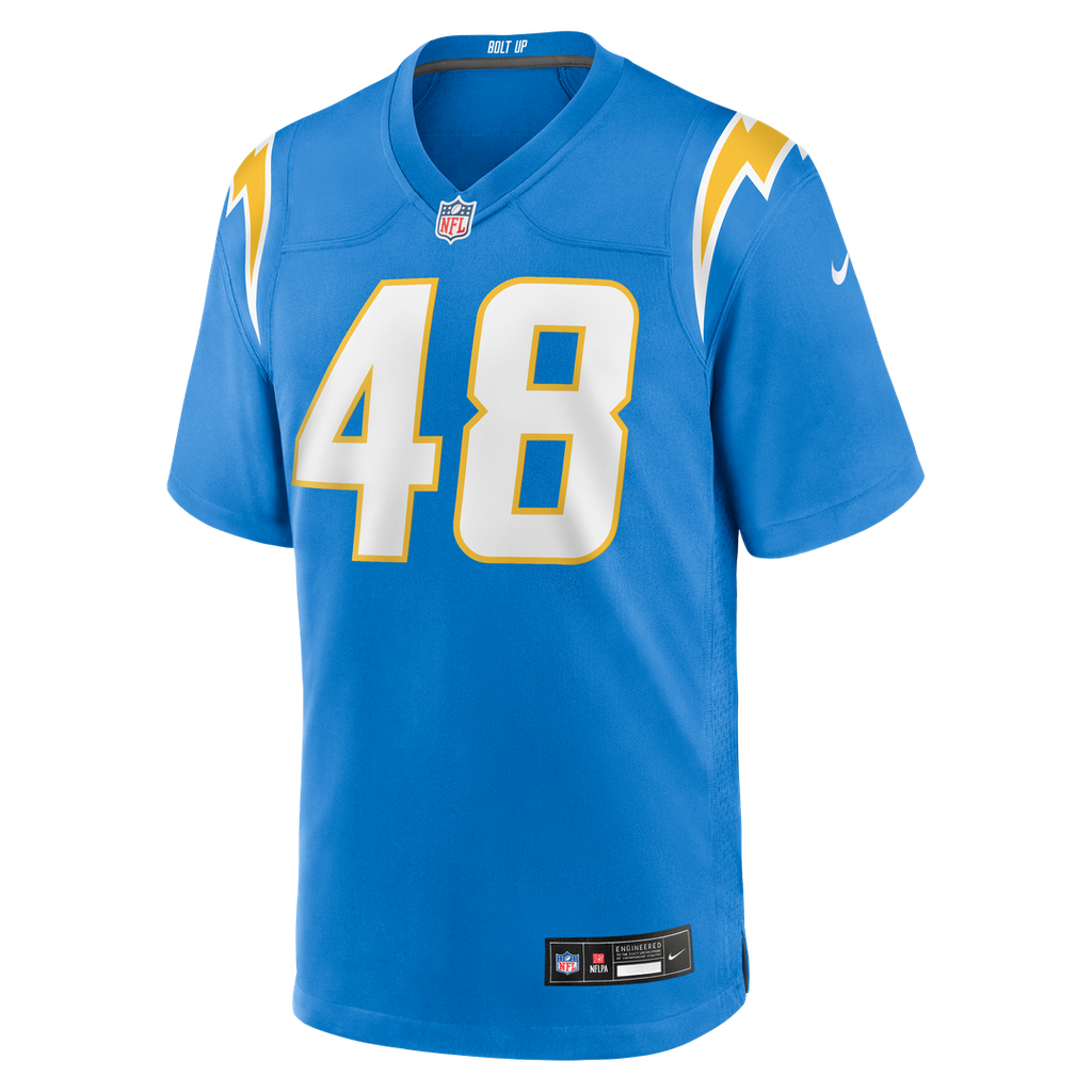 Bud Dupree Los Angeles Chargers Nike Team Game Jersey -  Powder Blue