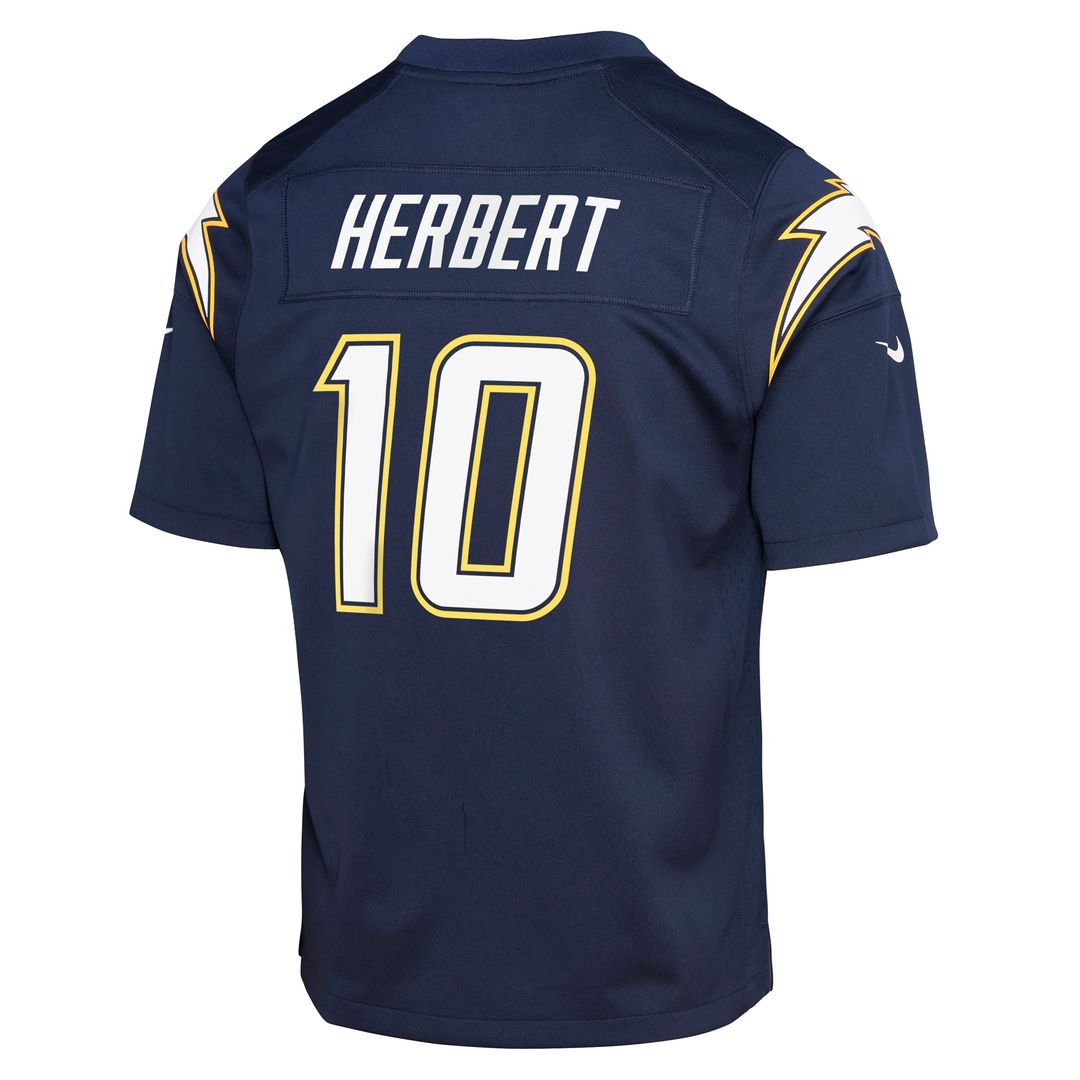 Justin Herbert Los Angeles Chargers Nike Youth Alternate Super Chargers Game Player Jersey - Navy