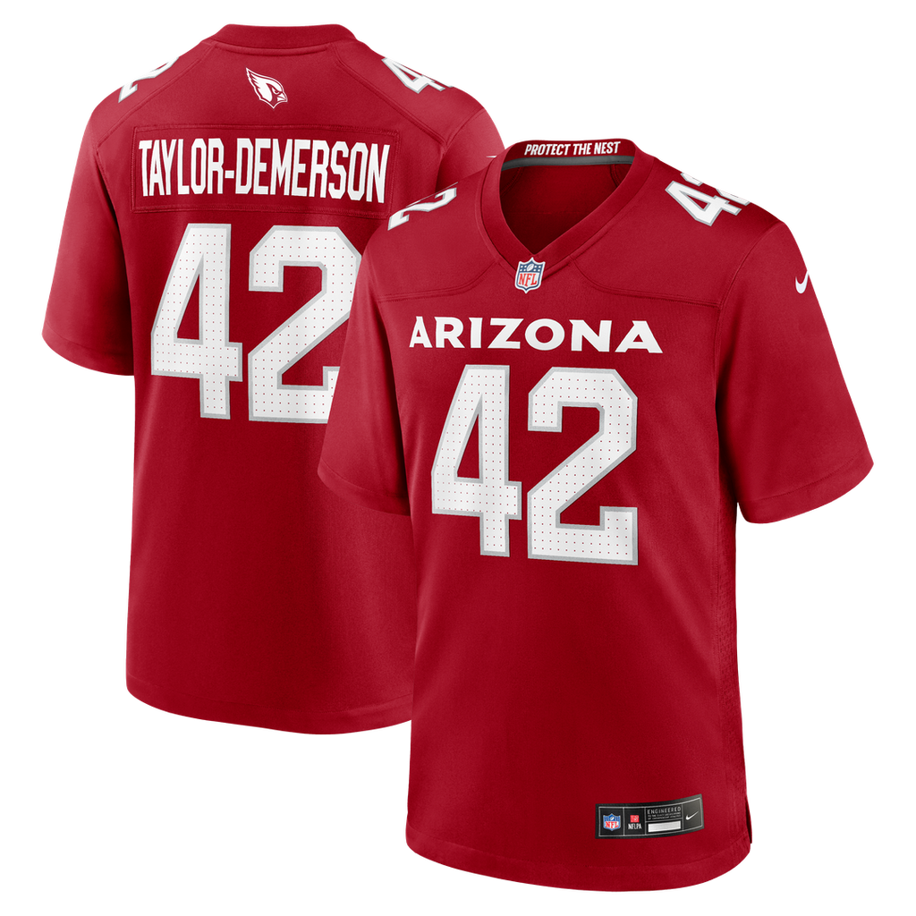 Dadrion Taylor-Demerson Arizona Cardinals Nike Team Game Jersey -  Cardinal