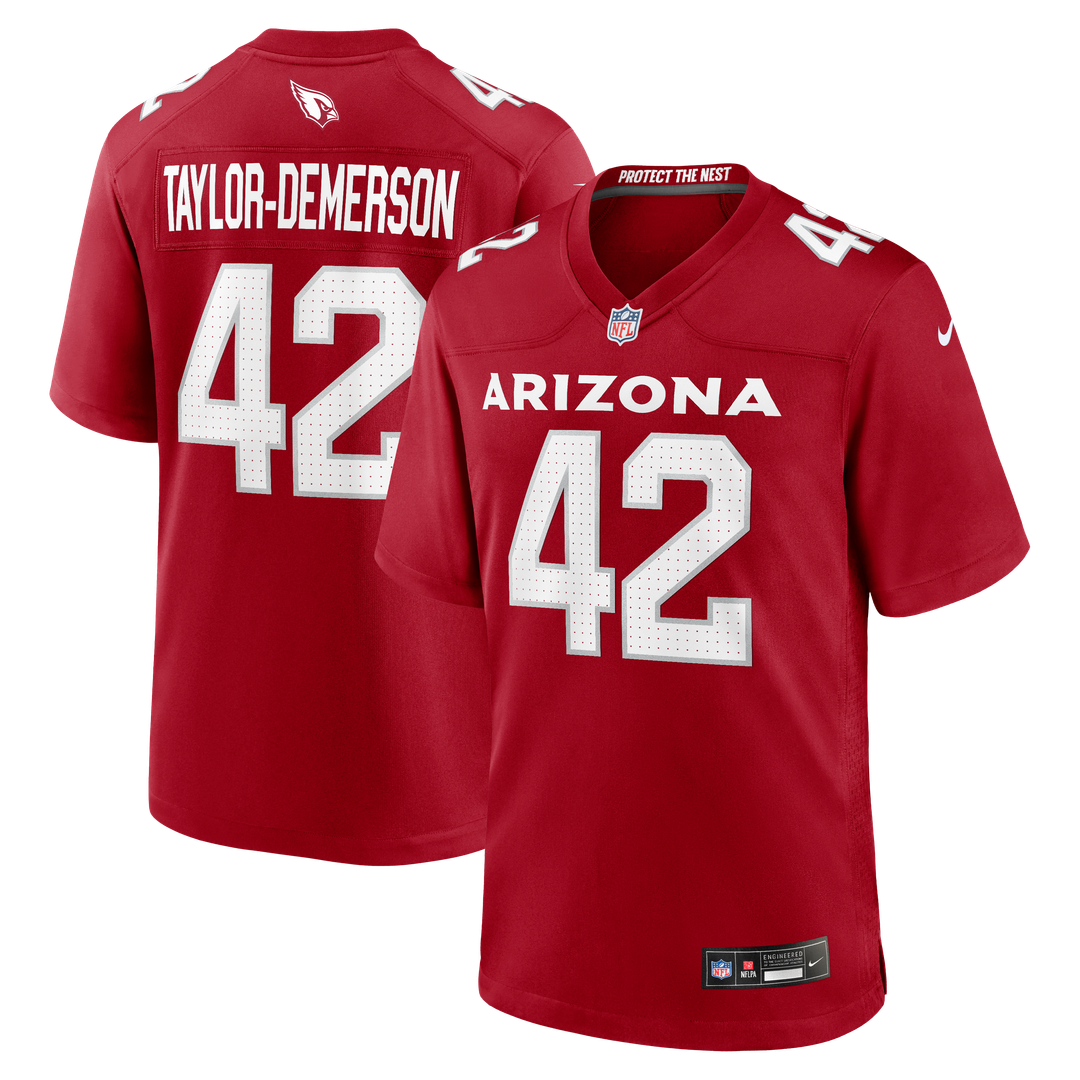 Dadrion Taylor-Demerson Arizona Cardinals Nike Team Game Jersey -  Cardinal